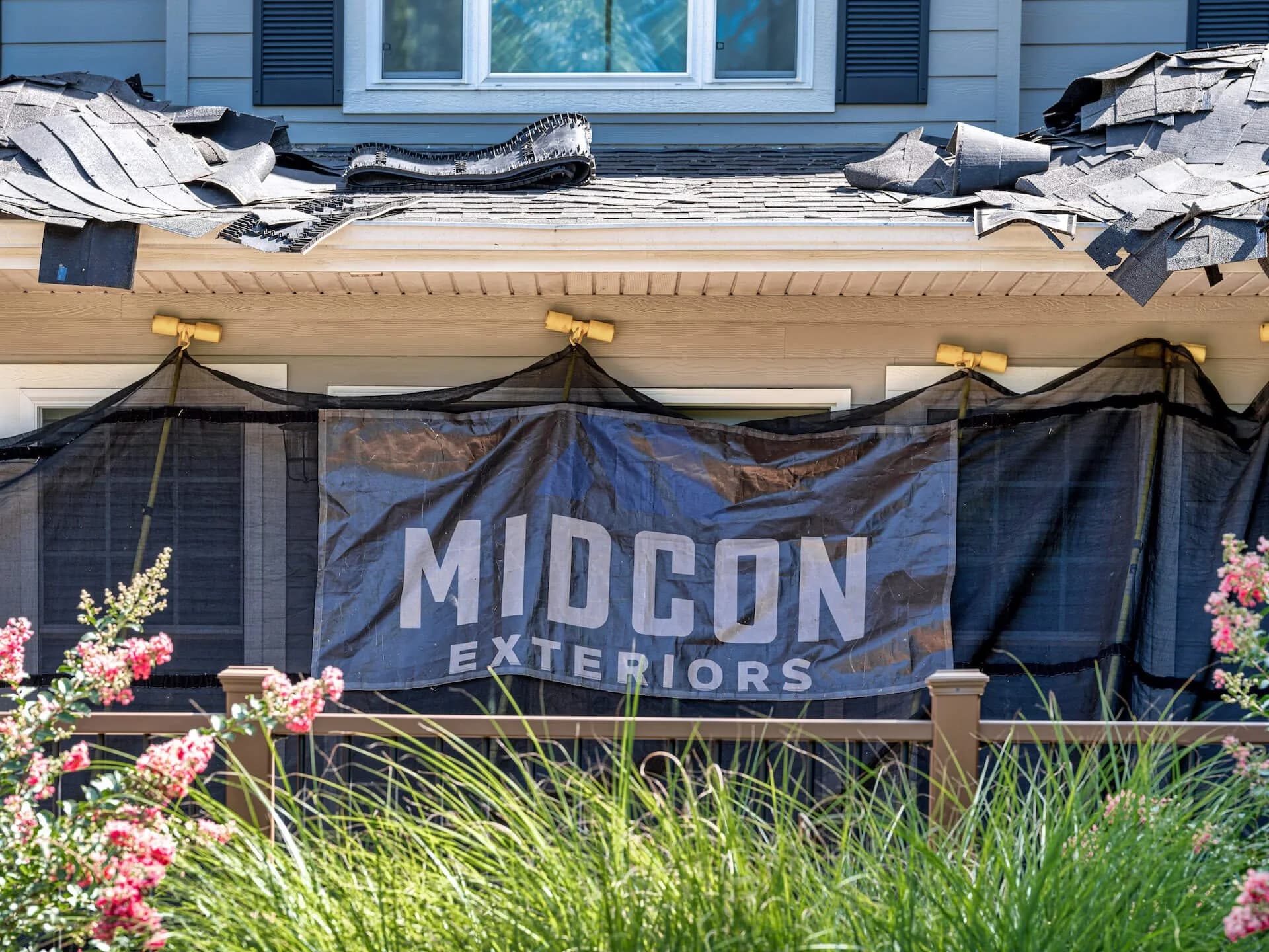 Midcon Exteriors insurance process