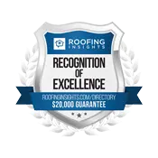 Roofing Excellence Award
